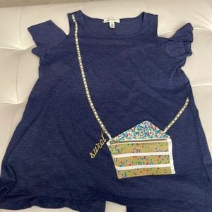 Cold shoulder top